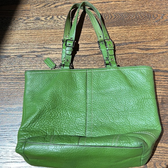 Coach leather satchel - Picture 3 of 12